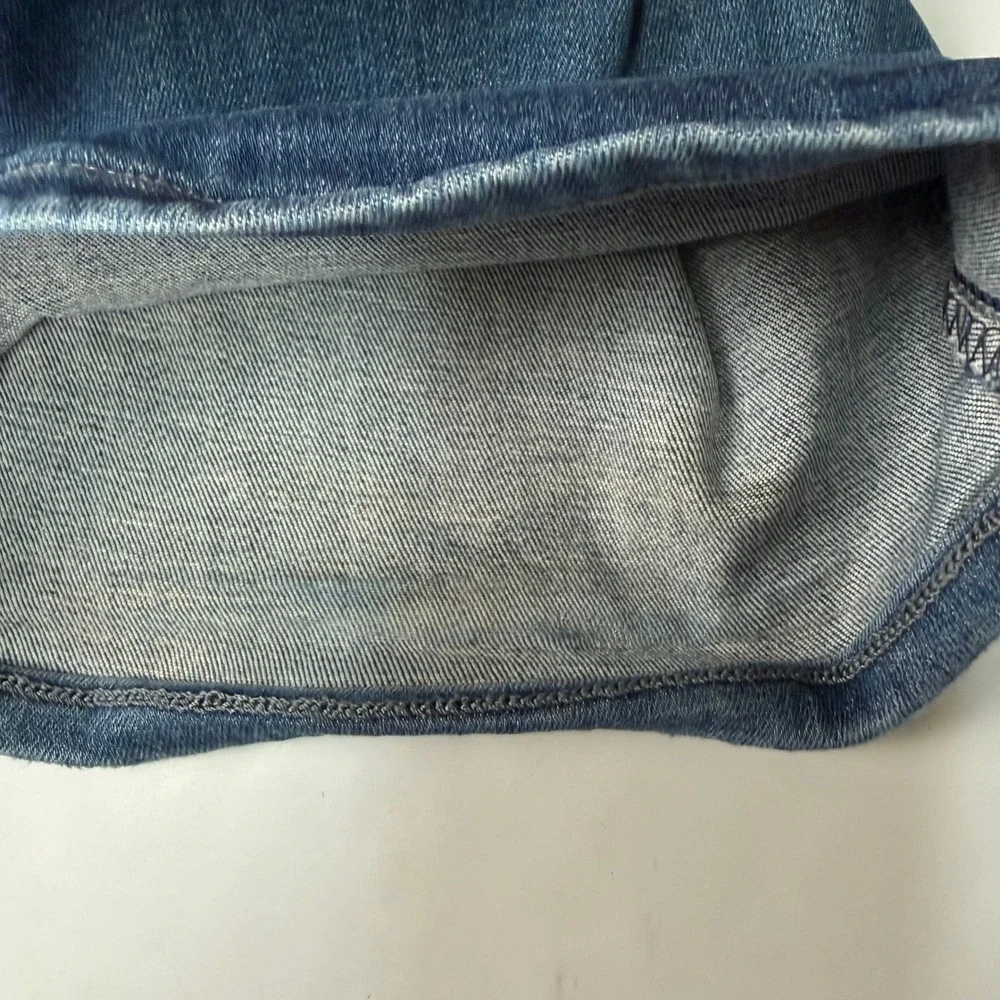 Lucky Brand Jeans Womens 30x32 Blue Uni High Rise Flare Medium Wash Stretch